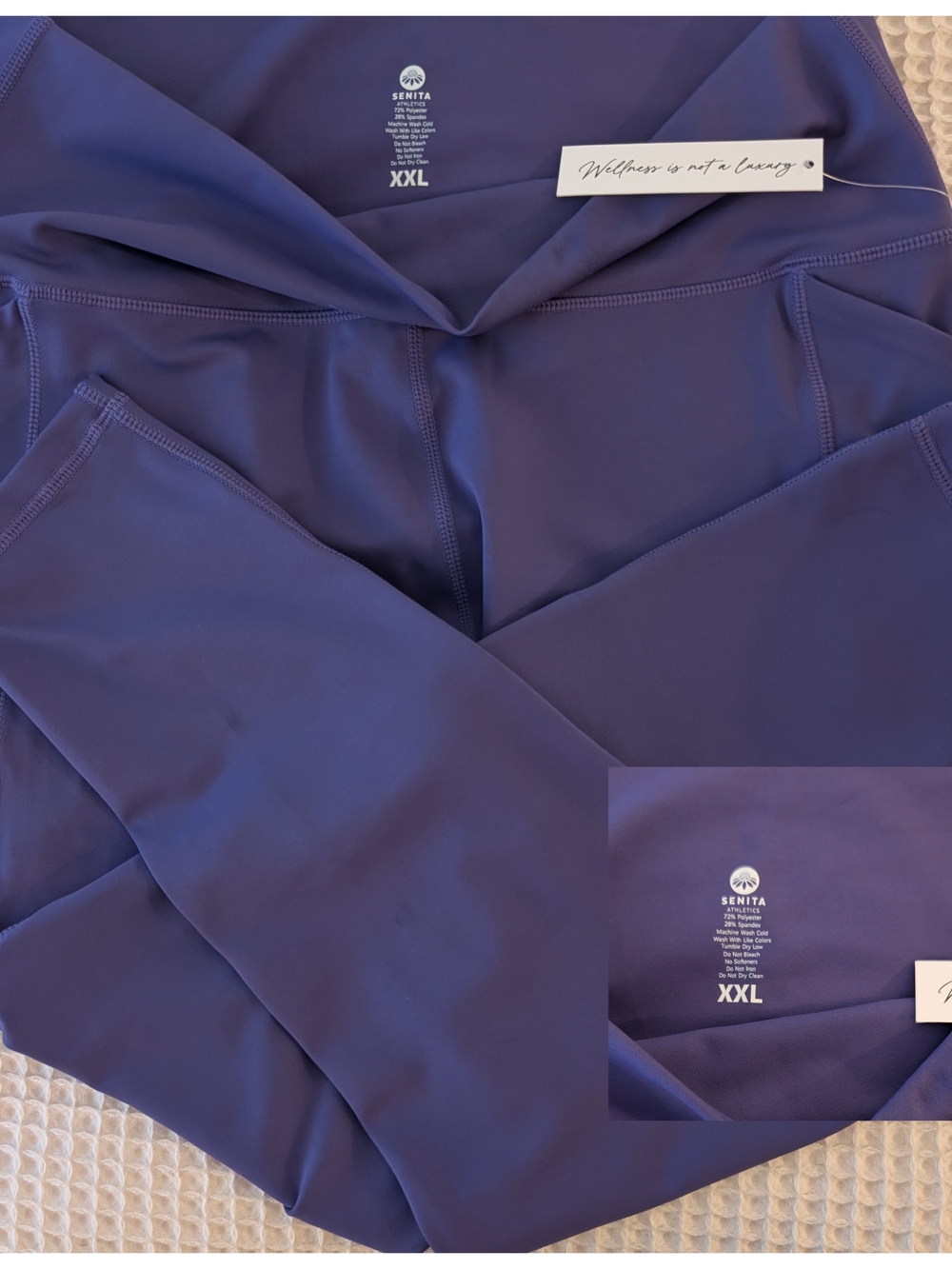 Senita Athletics Purple Leggings XXL